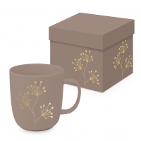 Tasse en porcelaine avec poignée - Pure Gold Berries chocolate