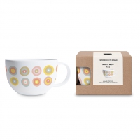 陶瓷杯带手柄 - Bubbles Matte Mug XXL