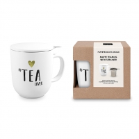 tea cups - Tea Lover Matte T-Mug