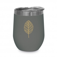 ME Thermo Mug 0,35 - Pure Gold Leaves anthracite