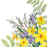 Servilletas 33x33 cm - Springtime