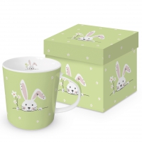 Kaffeebecher Trend Mug - Hello Easter green