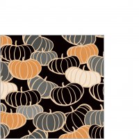 Napkins 25x25 cm - Pumpkins