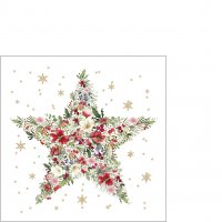 Napkins 25x25 cm - Beautiful Christmas Star