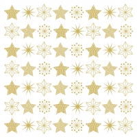 Serviettes 33x33 cm - Pure Stars Napkin 33x33