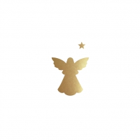 Serviettes 33x33 cm - Pure Gold Angel Napkin 33x33