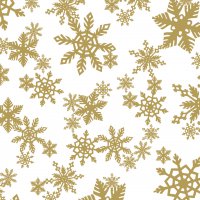 Serviettes 33x33 cm - Cristalli di neve Napkin