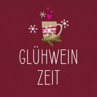 餐巾33x33厘米 - Glühweinzeit Napkin