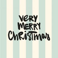 Napkins 33x33 cm - Formart Merry green Napkin
