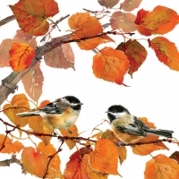 Servietten 33x33 cm - Autumn Birds 33x33cm