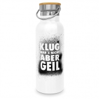 Stainless steel drinking bottle - Klug wars nicht