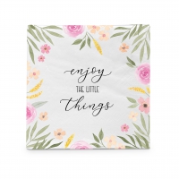 餐巾25x25厘米 - Enjoy Little Things Napkin 25x25