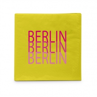 餐巾25x25厘米 - Happy Place Berlin Napkin 25x25