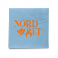 餐巾25x25厘米 - Happy Place Nordsee Napkin 25x25