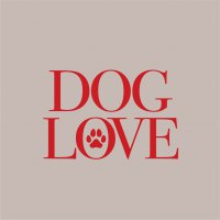 Napkins 25x25 cm - DogLove_grey