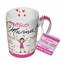 Porcelain Cup - Mug Weltbeste Mama