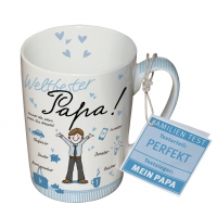 Porcelain Cup - Mug Weltbester Papa
