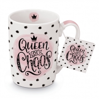 Porcelain Cup - Becher Queen of Chaos