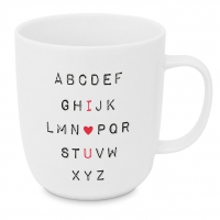 Porcelain Cup - ABC Love Mug 2.0 D@H