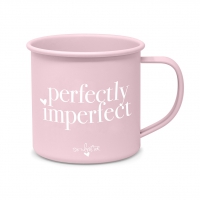 Enamel mug - Perfectly Imperfect Metal Mug D@H