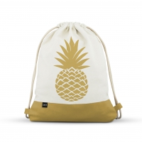City Bag - City Bag with Leatherette Pineapple
