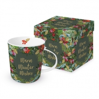Porcelain cup with handle - Trend Mug GB Winter Wishes