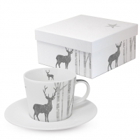 Coffee cups - Trend Coffee GB Mystic Deer real silver