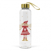 Glasflasche - Glass Bottle Lucy red