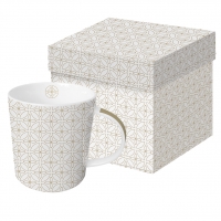 Tasse en porcelaine avec poignée - Trend Mug GB Kyoto real gold
