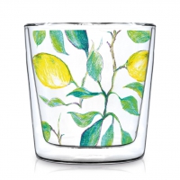 Doppelwand Glas 0,3 L - Doublewall Trendglass Beautiful Lemons