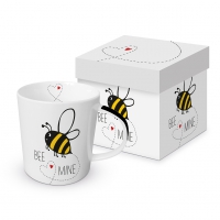 Porzellan-Henkelbecher - Trend Mug GB Bee Mine