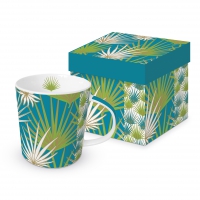 Taza de porcelana con mango - Trend Mug GB Palms