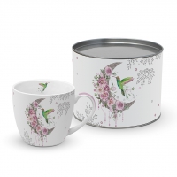 Porcelain Cup - Big Mug GB Hummingbird Moon