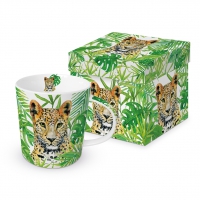 Taza de porcelana con mango - Trend Mug GB Leopard