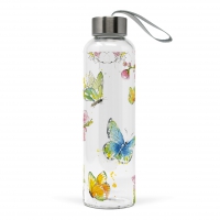 Botella de vidrio - Glass Bottle Springtime