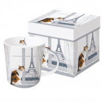 Porcelain cup with handle - Trend Mug GB Madeleine à Paris
