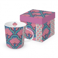 Porcelain cup with handle - Leesha