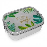 Stainless steel lunch box - Jungle Steel Lunch Box