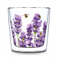Verre à double paroi - Bees & Lavender Trendglas DW