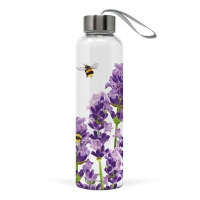 Glass Bottle - Bees & Lavender Bottle