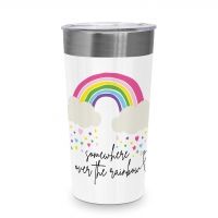 Edelstahl Travel Mug - Rainbow