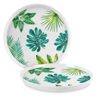 Porcelain plate 27cm - Jungle Trend Plate 27