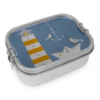 Stainless steel lunch box - Beach Lighthouse Steel Lunch Box