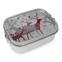 Stainless steel lunch box - Scandic Christmas Steel Lunch Box