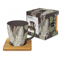 Porcelain cup with handle - Feels Trend Mug nature