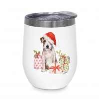 Taza térmica ME 0,35 - Christmas Pup