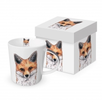 Tasse en porcelaine avec poignée - Fox