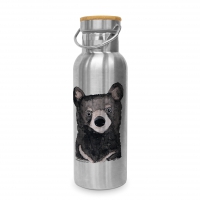 Stainless steel drinking bottle - Bear