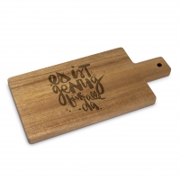 Wooden board - Es ist genug da Wood Tray nature