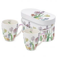 Porcelain cup with handle - Nana 2 Mug Set